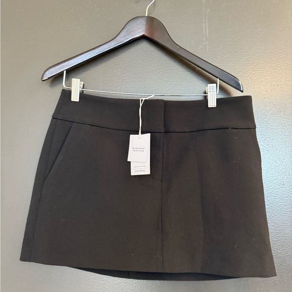 Stockholm Atelier NWT size 8  Black Mini Skirt - Picture 3 of 14